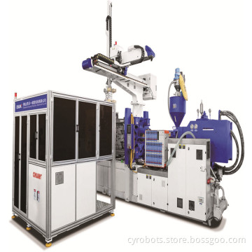 China Foshan Industrial 6-Axis Robot Arm for In-Mold Labeling and Injection Systems